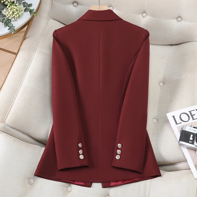 Elegant Tailored Women's Suit Blazer - Office &Formal wear