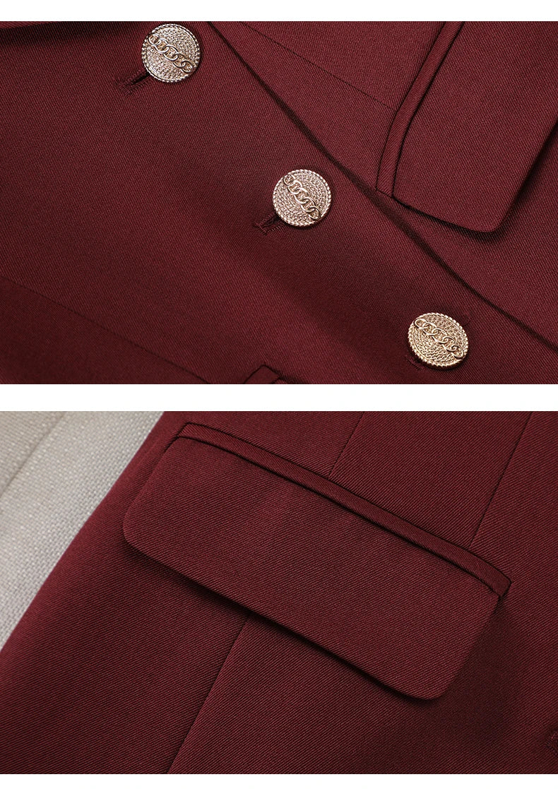 Elegant Tailored Women's Suit Blazer - Office &Formal wear