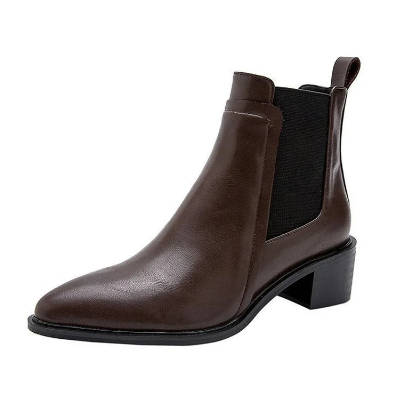 Women's Chelsea Ankle Boots (Mid Heel)