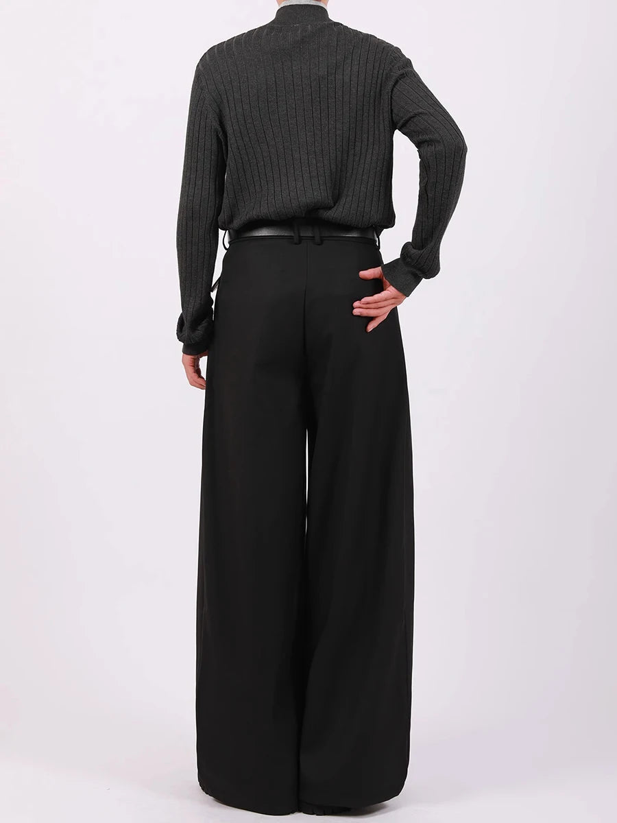 Men's Black Business Dress Pants