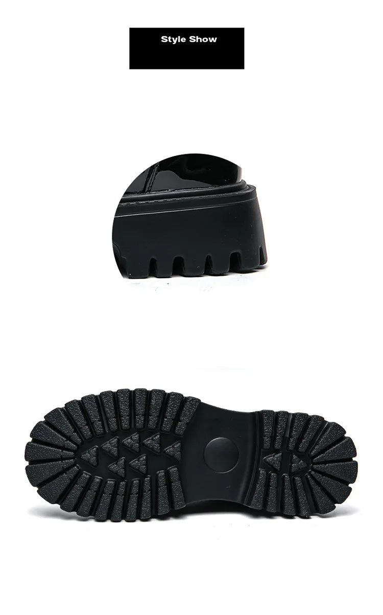 Men's Leather Oxford Dress Shoes