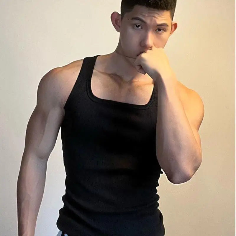 Men’s Compression Slimming Vest – Body Shaper