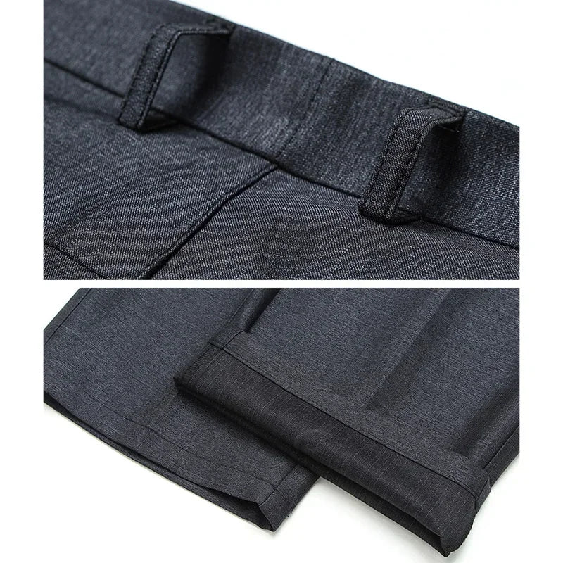 Men's Straight-Leg Business Pants