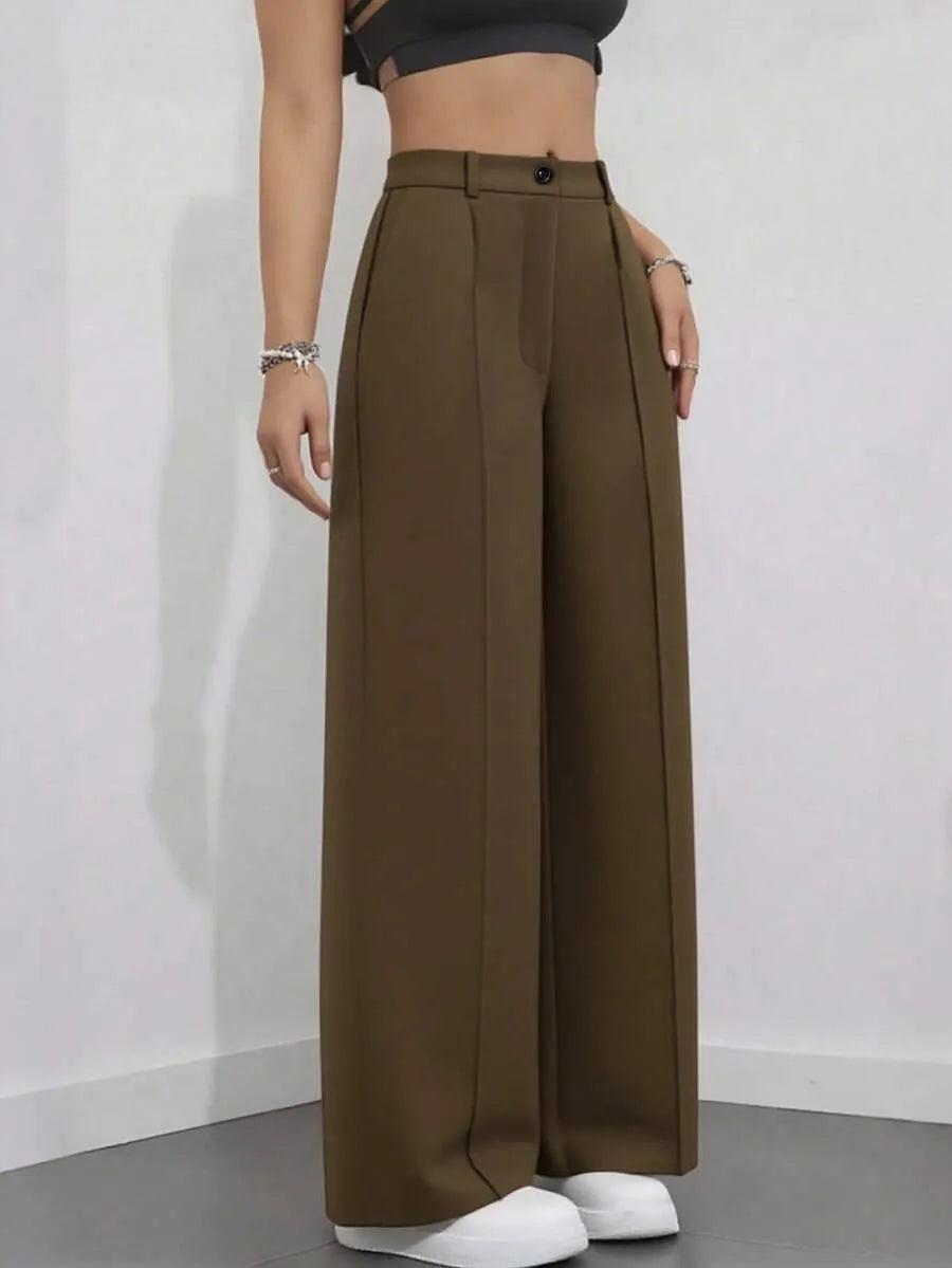 High-Waist Wide-leg Trousers for Women