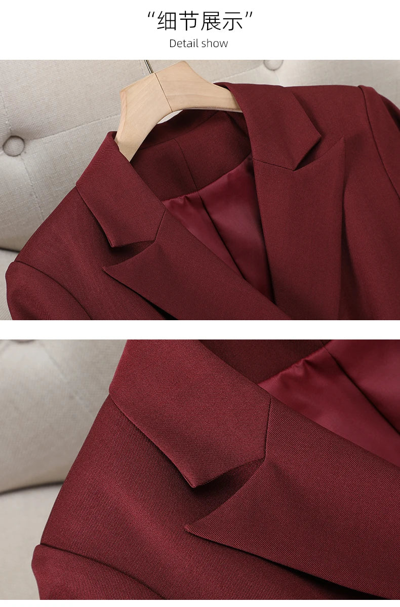 Elegant Tailored Women's Suit Blazer - Office &Formal wear
