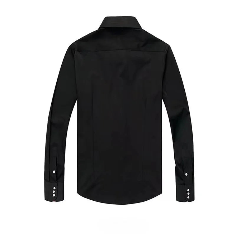 Men’s Slim-Fit Button-Down Dress Shirt