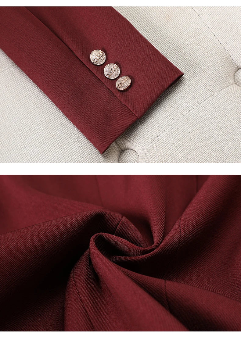 Elegant Tailored Women's Suit Blazer - Office &Formal wear