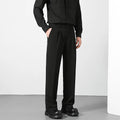Men’s Straight-Leg Business Casual Trousers