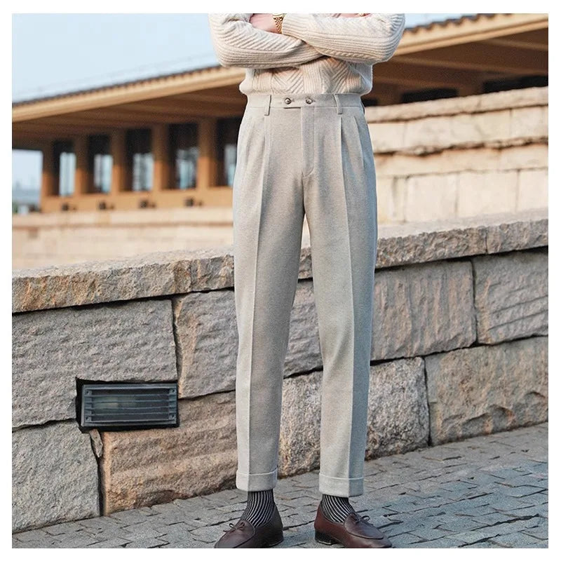 Men's Slim Fit Business Dress Pants