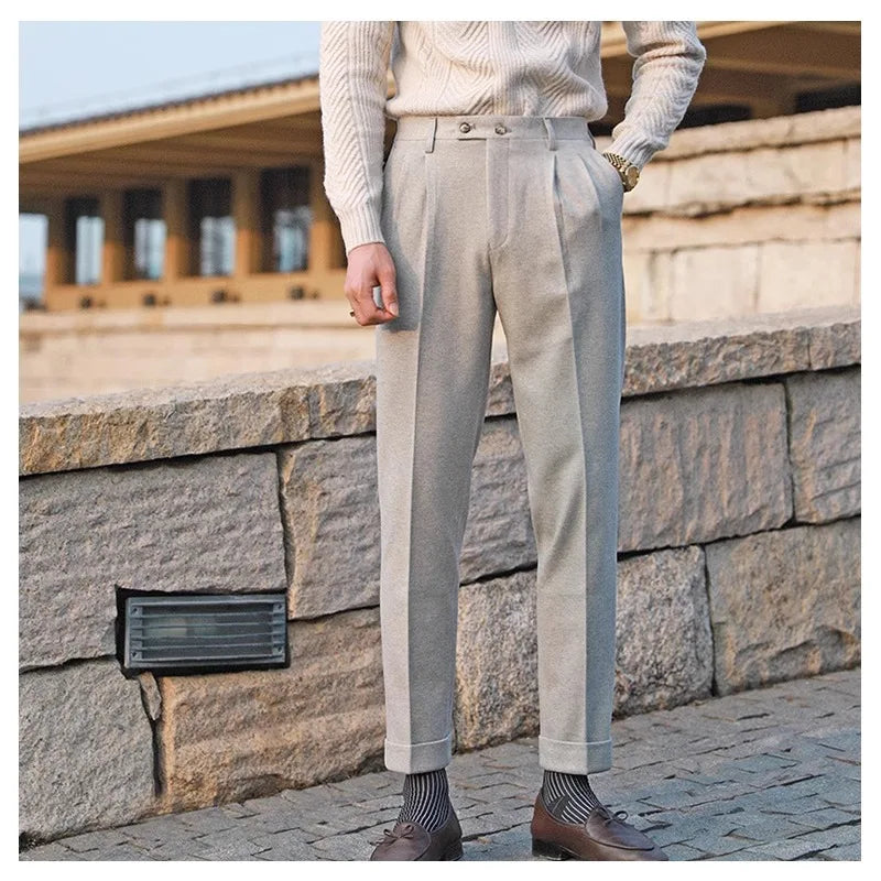 Men's Slim Fit Business Dress Pants
