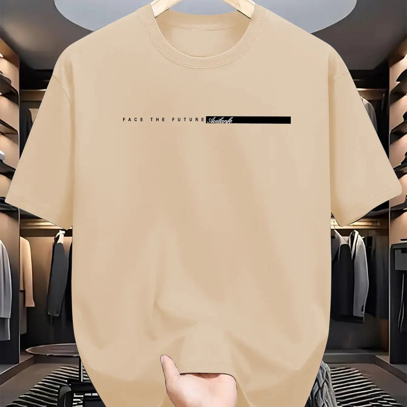 Men’s Cotton Graphic T-Shirt – Relaxed Fit