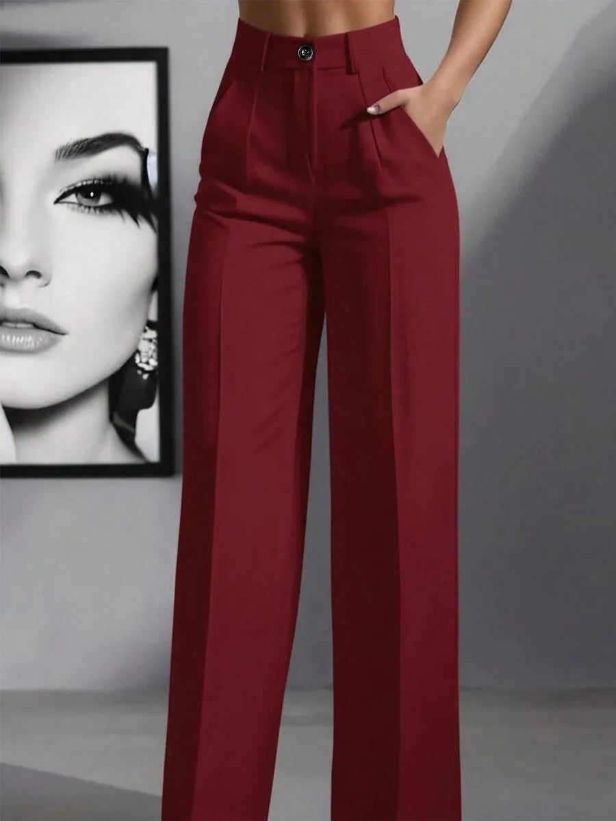 High-Waist Wide-leg Trousers for Women