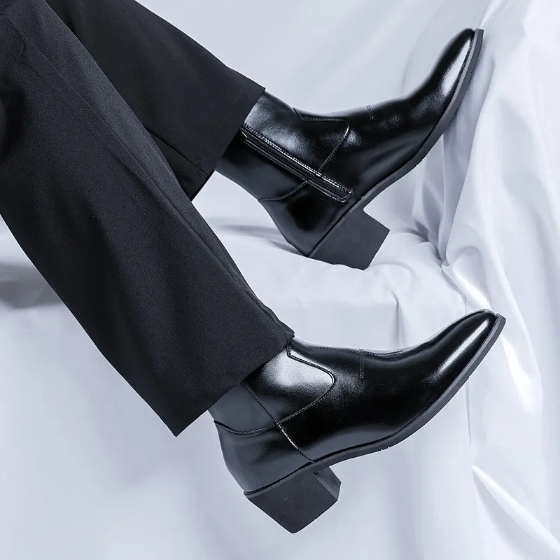 Men's Leather Chelsea Boots