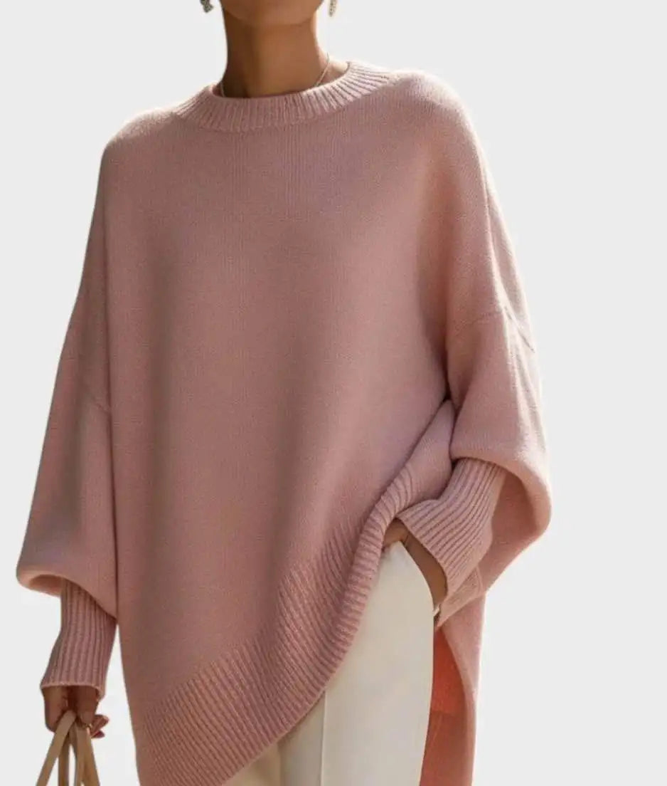Women's Relaxed-Fit Knit Pullover sweater