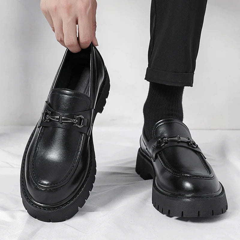 Men's Leather Business Shoes