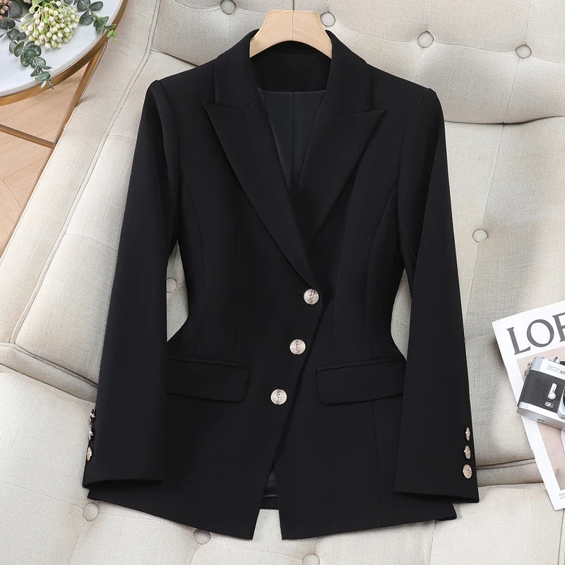 Elegant Tailored Women's Suit Blazer - Office &Formal wear