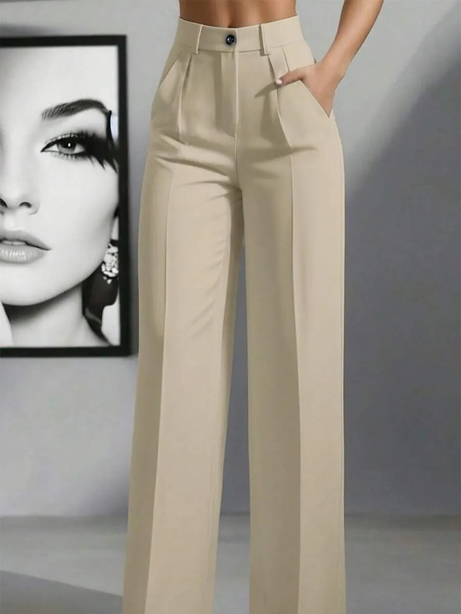 High-Waist Wide-leg Trousers for Women