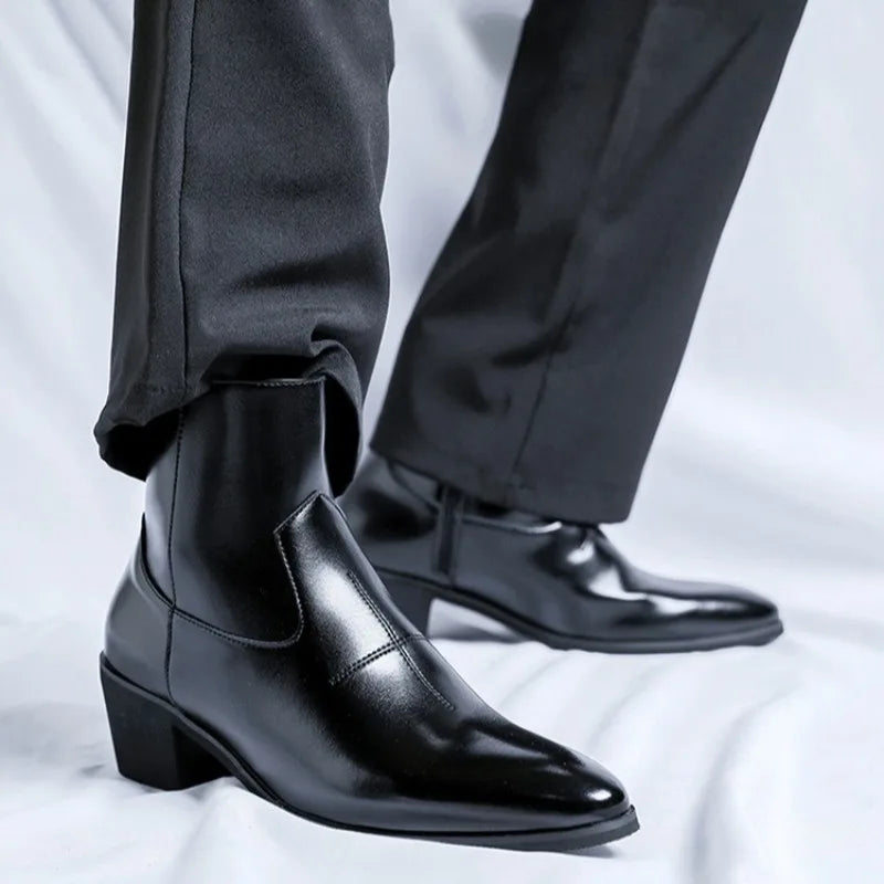 Men's Leather Chelsea Boots