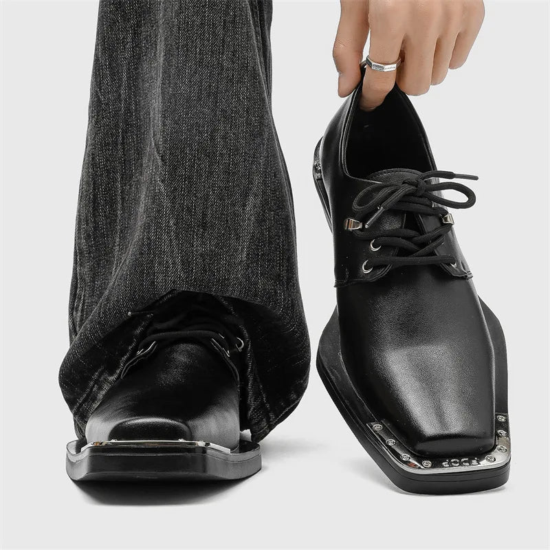 Men's Leather Derby Dress shoes