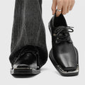 Men's Leather Derby Dress shoes