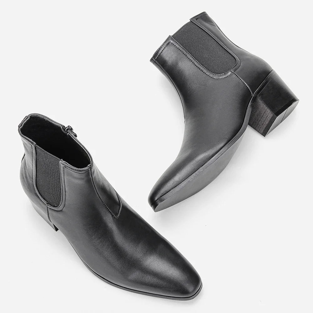 Men's Height-Increasing Chelsea Boots