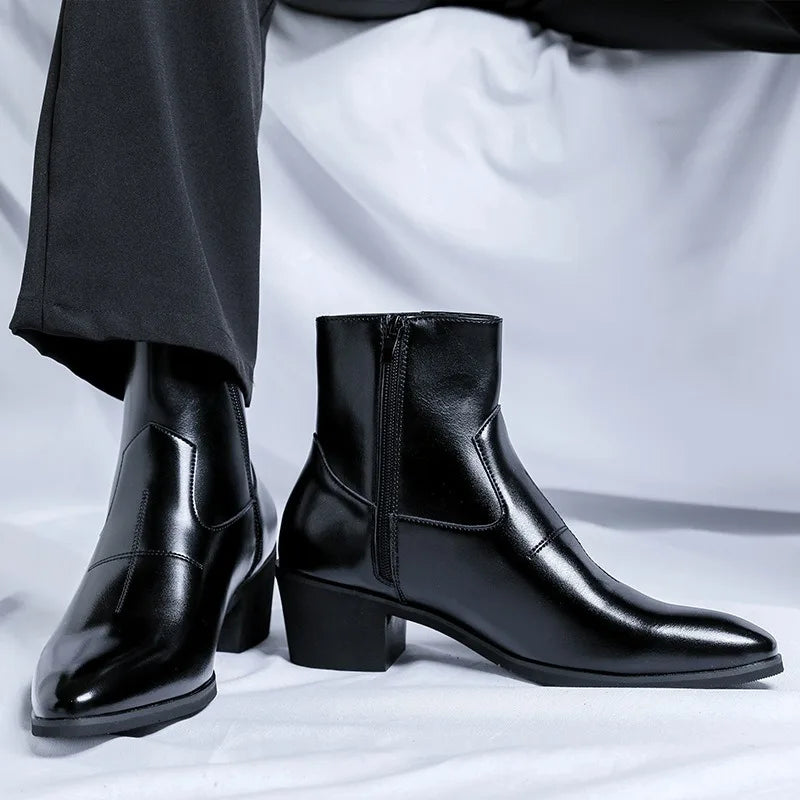Men's Leather Chelsea Boots