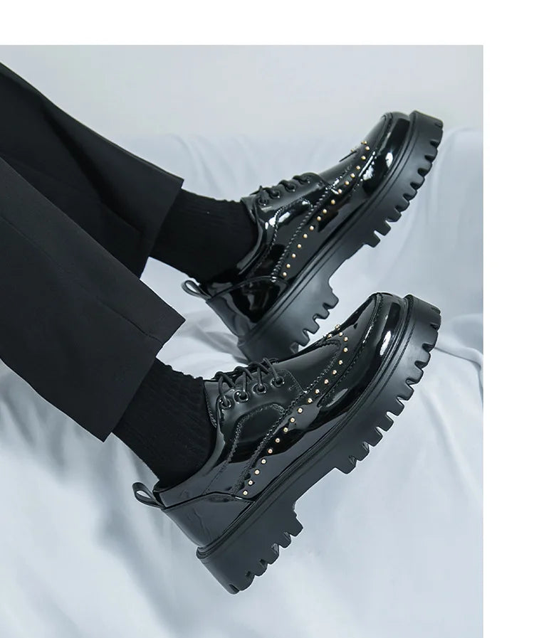 Men's Leather Oxford Dress Shoes