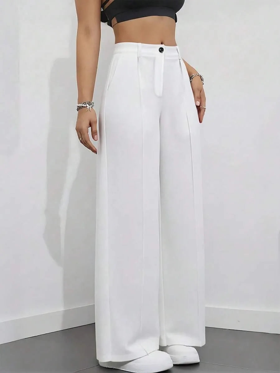 High-Waist Wide-leg Trousers for Women