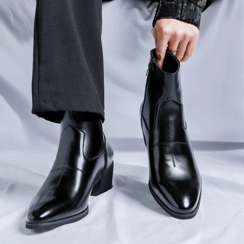 Men's Leather Chelsea Boots