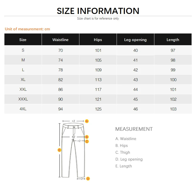 Men’s Straight-Leg Business Casual Trousers