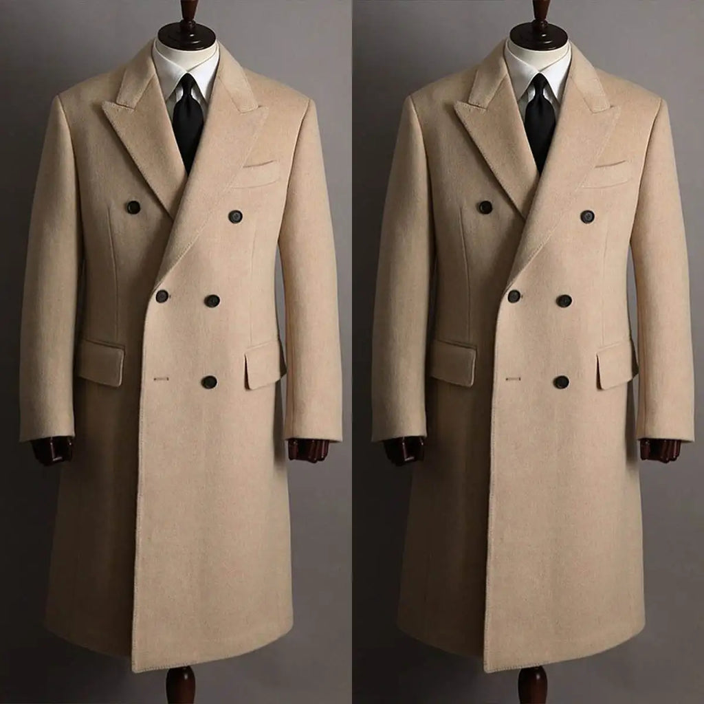 Men's Wool Blend Overcoat