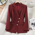 Elegant Tailored Women's Suit Blazer - Office &Formal wear