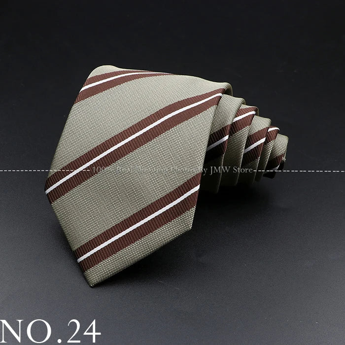 Men’s Brown Tie Collection – Solid, Striped, Paisley & Floral Designs
