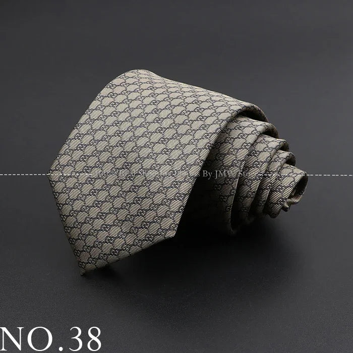 Men’s Brown Tie Collection – Solid, Striped, Paisley & Floral Designs