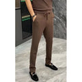 Men's Slim Straight Office Pants