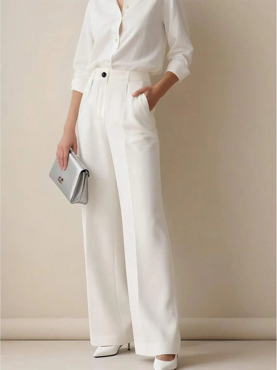 High-Waist Wide-leg Trousers for Women