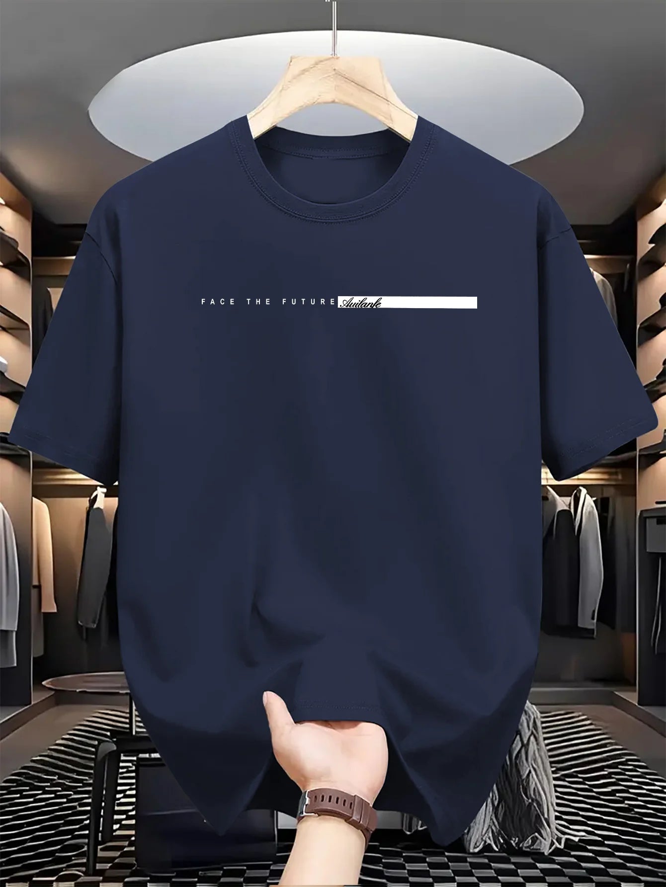 Men’s Cotton Graphic T-Shirt – Relaxed Fit