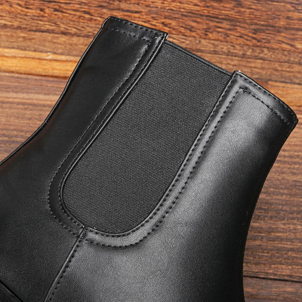 Men's Height-Increasing Chelsea Boots