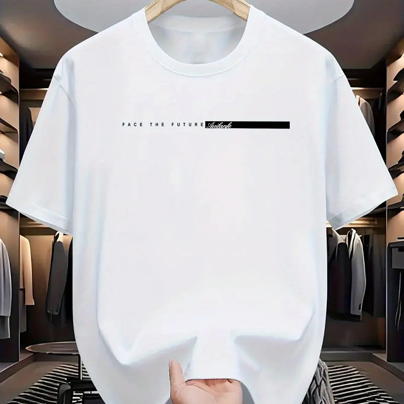 Men’s Cotton Graphic T-Shirt – Relaxed Fit