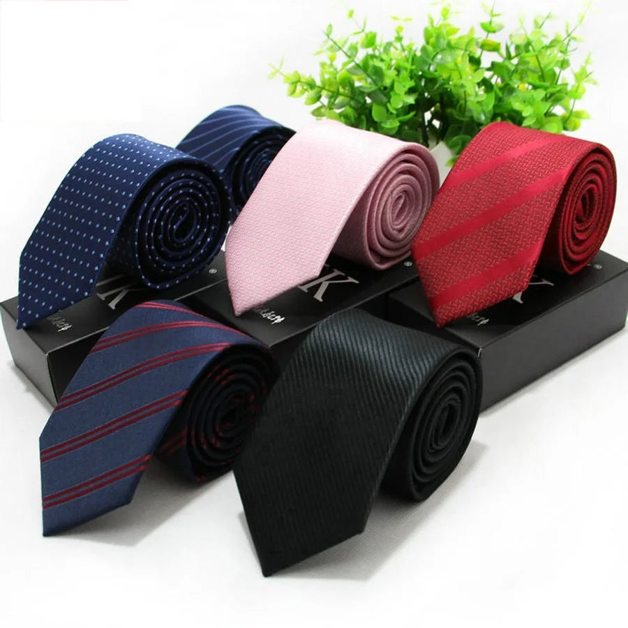 7CM Formal Classic Business Neck Ties
