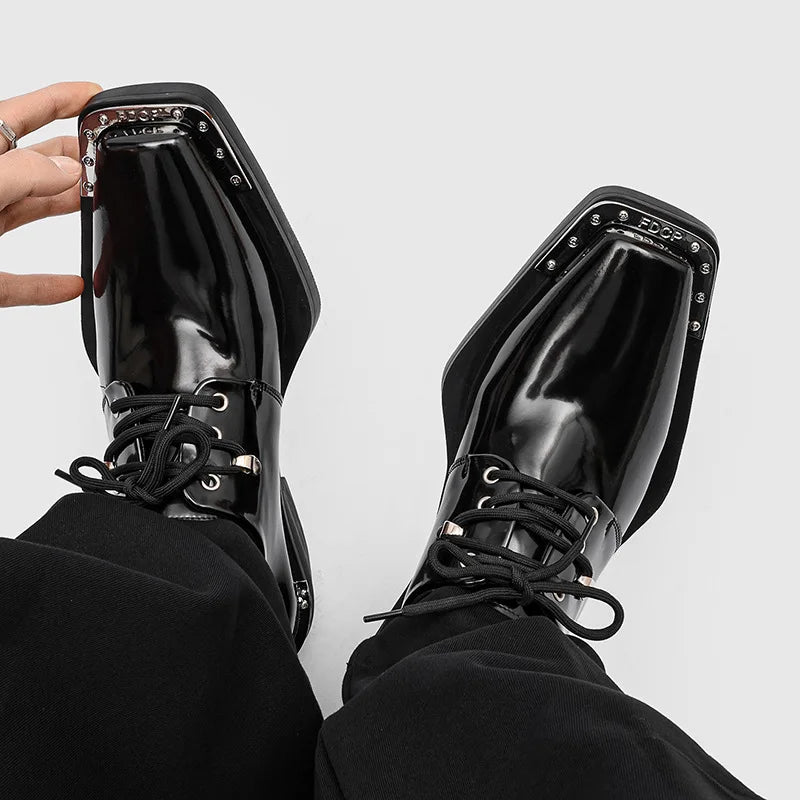 Men's Leather Derby Dress shoes