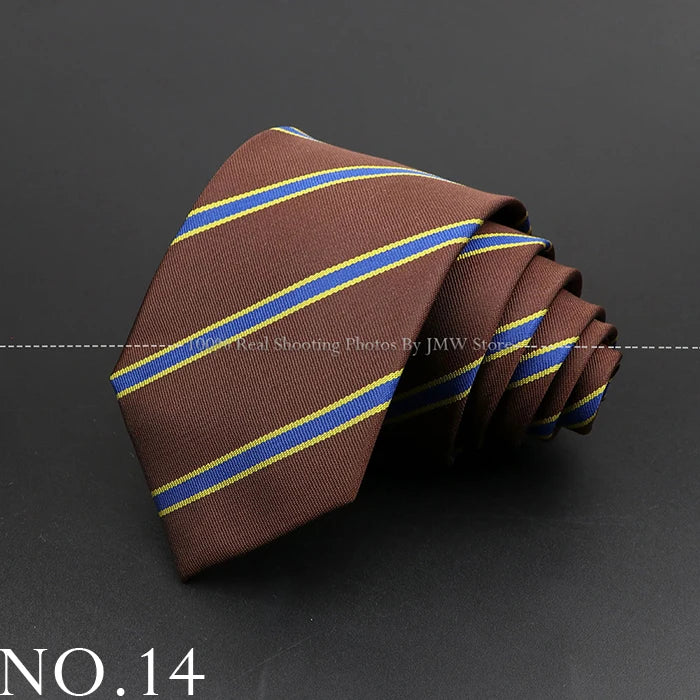 Men’s Brown Tie Collection – Solid, Striped, Paisley & Floral Designs