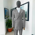 men's White 2-Piece Formal Suit