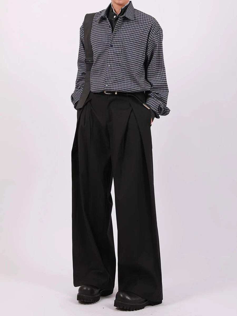 Men's Black Business Dress Pants