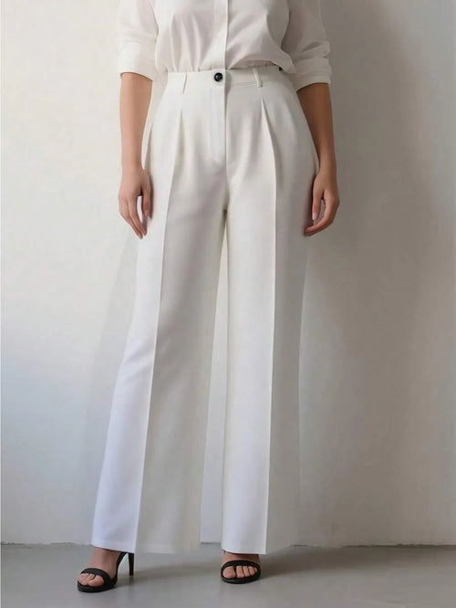 High-Waist Wide-leg Trousers for Women