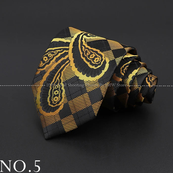 Men’s Brown Tie Collection – Solid, Striped, Paisley & Floral Designs