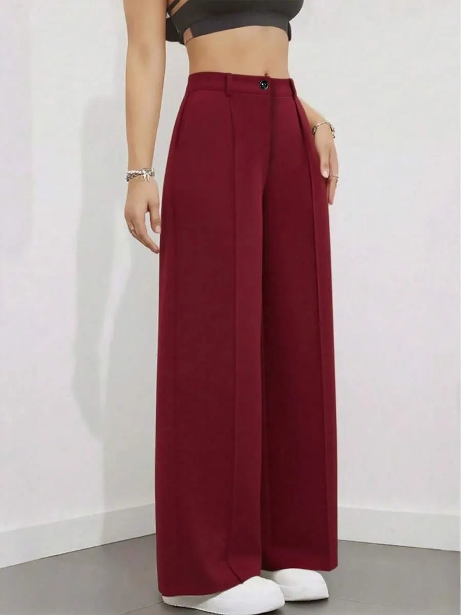 High-Waist Wide-leg Trousers for Women