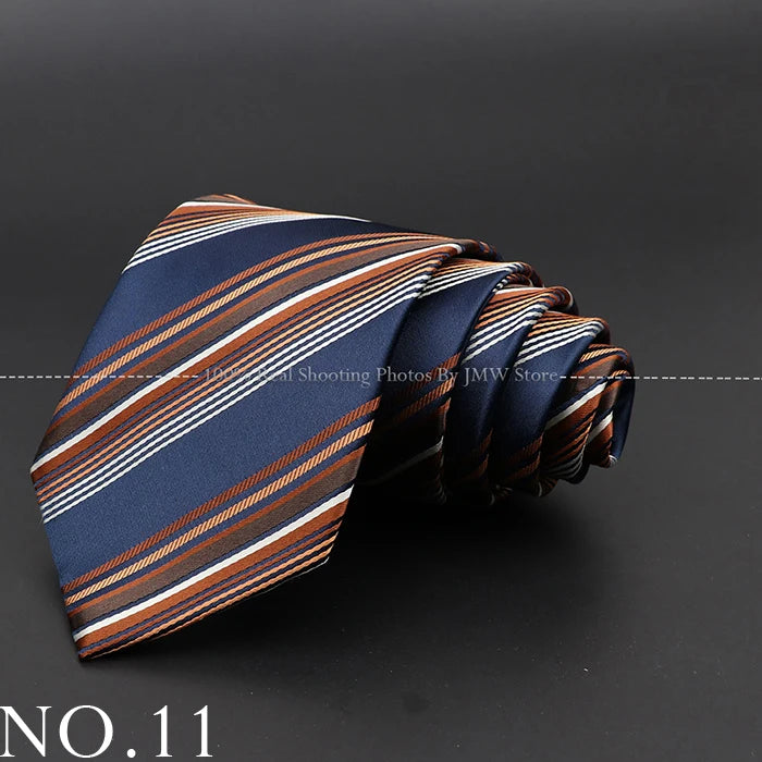 Men’s Brown Tie Collection – Solid, Striped, Paisley & Floral Designs