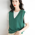 Lightweight Knitted sweater Vest for Women