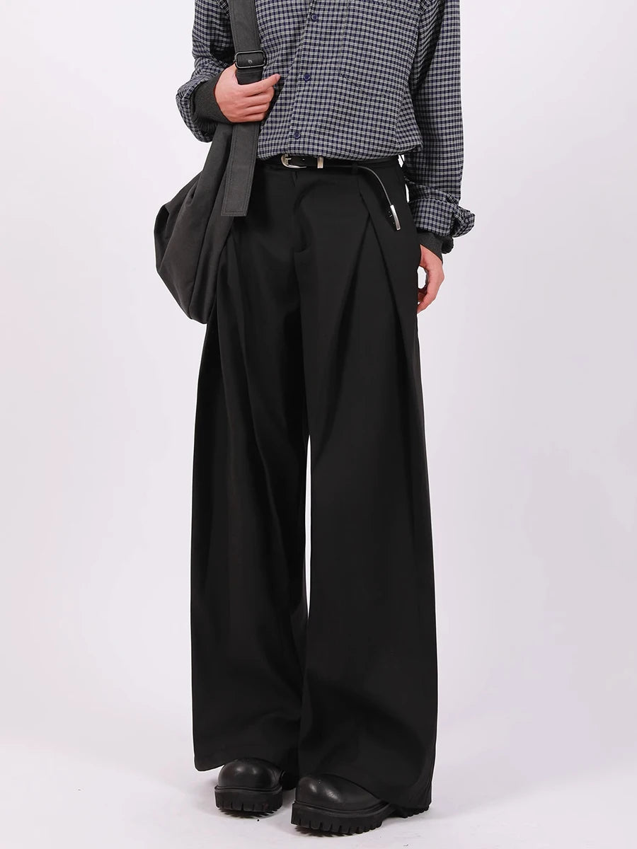 Men's Black Business Dress Pants